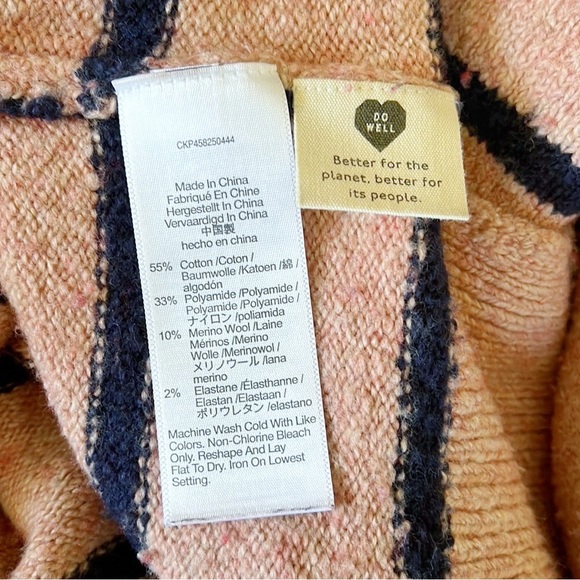 MADEWELL Pembury Henley Mockneck Striped Sweater - Picture 13 of 14